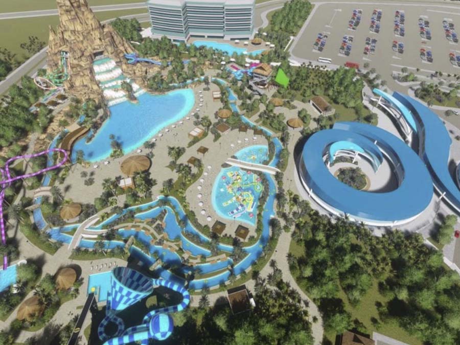 Novo Parque Aquático em Andradina planeja ser um dos maiores do Brasil