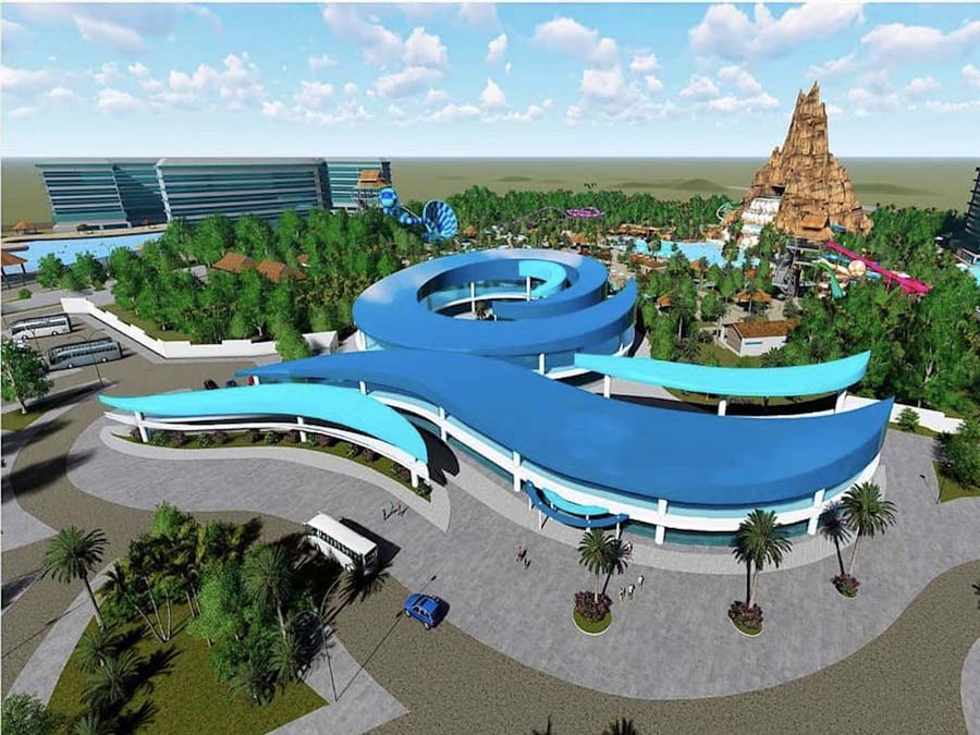 Novo Parque Aquático em Andradina planeja ser um dos maiores do Brasil