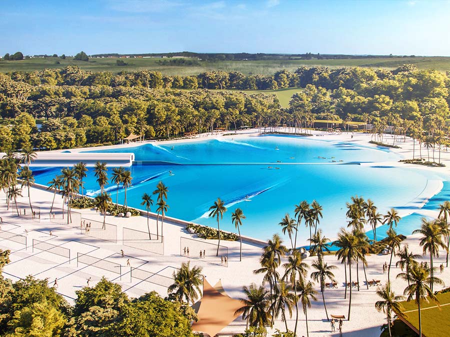Inaugurada a primeira piscina brasileira de ondas no interior de SP