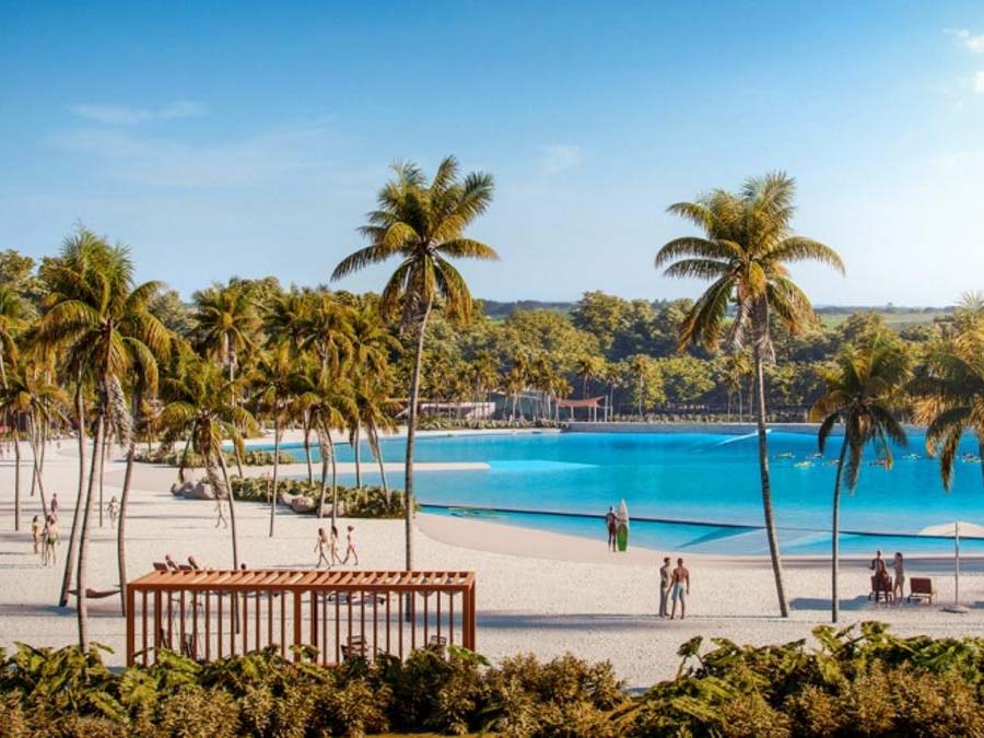 Inaugurada a primeira piscina brasileira de ondas no interior de SP