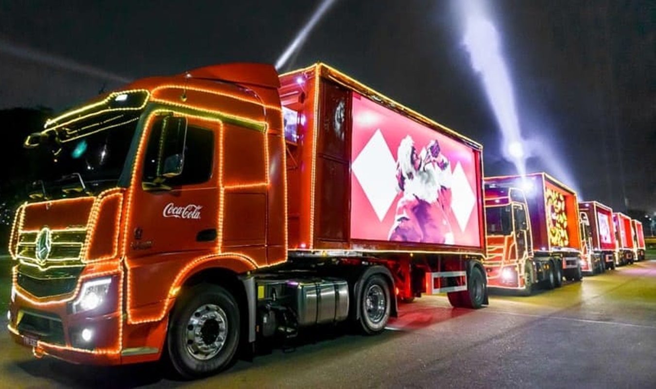 Imperdível! Caravana de Natal da Coca-Cola passa por Itupeva hoje à noite (23)