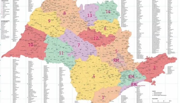 Conheça o Estado de SP - Mapas