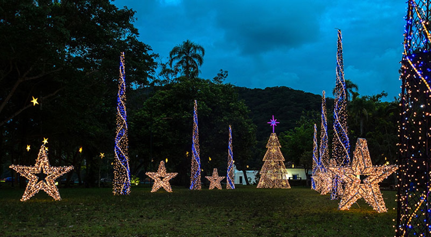 Chegou o natal em Bertioga!