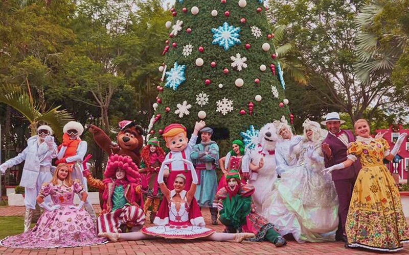 Flores e Papai Noel? Descubra o Natal Mágico de Holambra!