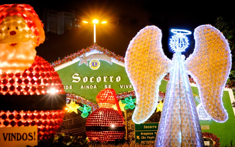 As luzes de natal estão de volta a Socorro!