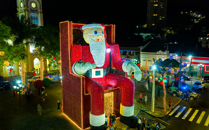 As luzes de natal estão de volta a Socorro!