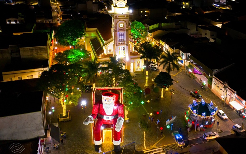 As luzes de natal estão de volta a Socorro!