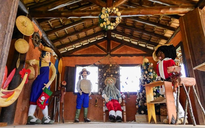 Clima Natalino invade a cidade de São Sebastião!