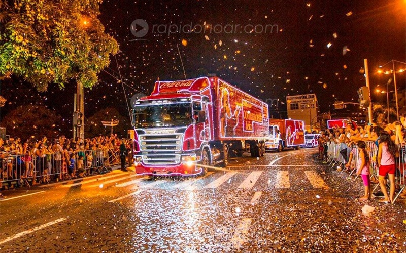 As Luzes de Natal já brilham por Americana!