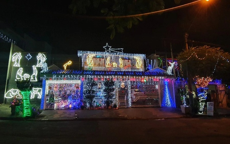 As Luzes de Natal já brilham por Americana!