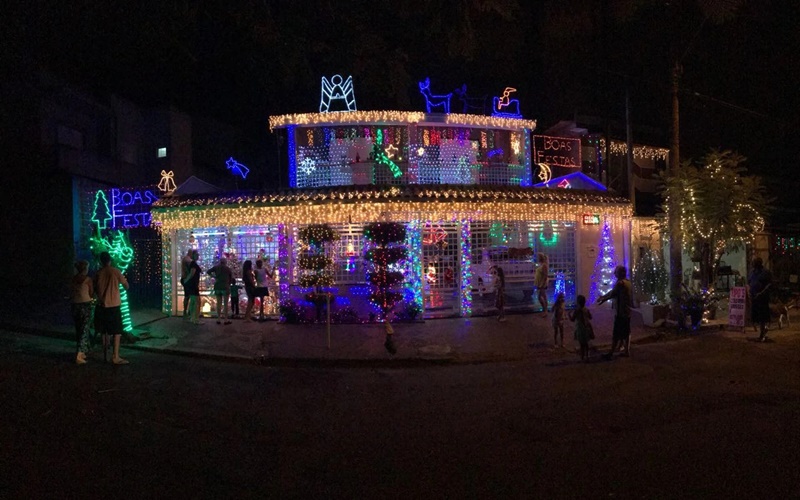 As Luzes de Natal já brilham por Americana!
