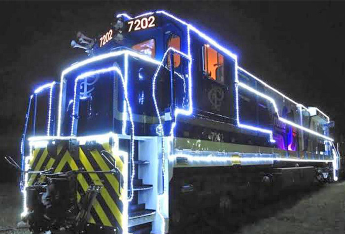 Este ano o Trem iluminado irá passar por Araraquara e região!