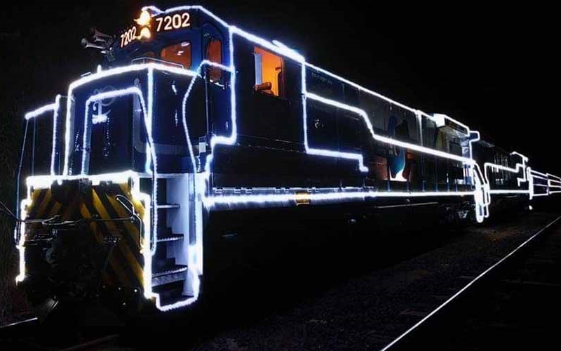 Este ano o Trem iluminado irá passar por Araraquara e região!