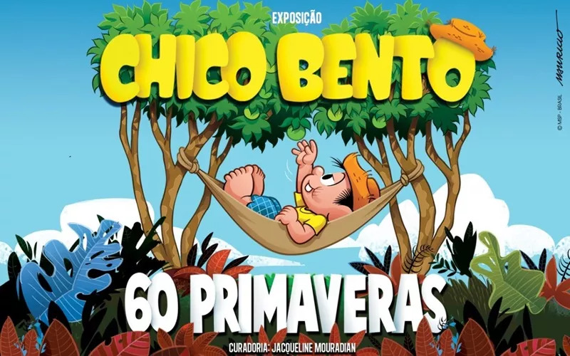 ‘Chico Bento – 60 Primaveras’ na Pinacoteca de Jundiaí. Só até este domingo (19)