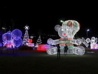 Primeiras luzes de Natal em Indaiatuba já estão acessas!