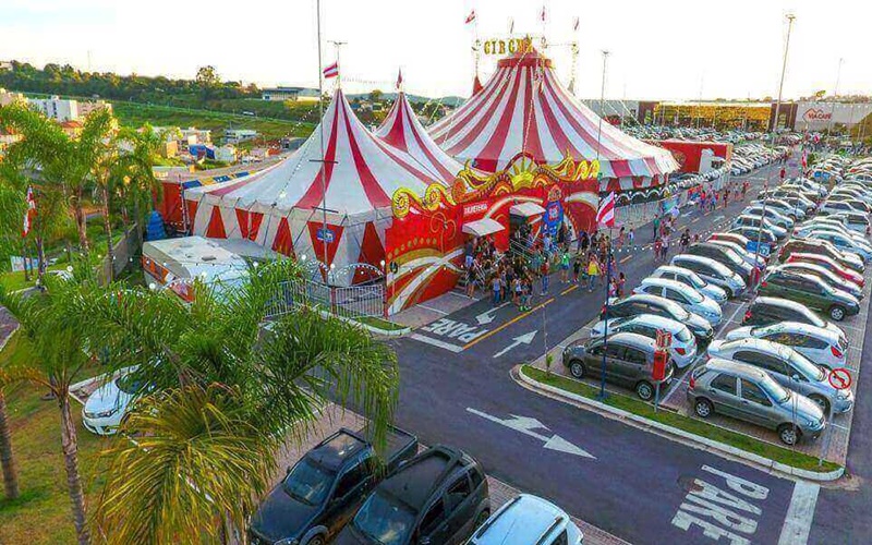 Circo Maximus chegou no Maxi Shopping pela primeira vez na cidade de Jundiaí!