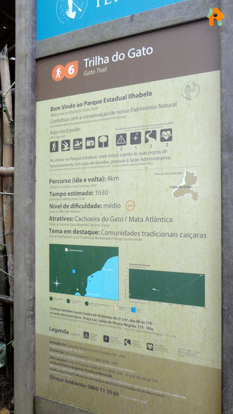 Cachoeira do Gato e Praia Castelhanos em Ilhabela