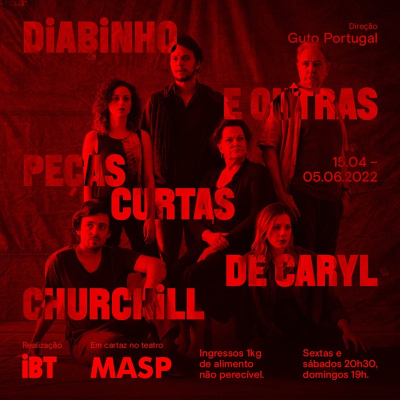 SP - Teatro do Masp com Diabinho e outras peças curtas de Caryl Churchill’!