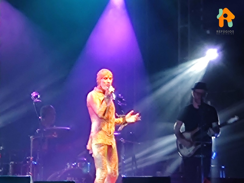 O Incrível Show de Ney Matogrosso no Royal Palm Hall em Campinas