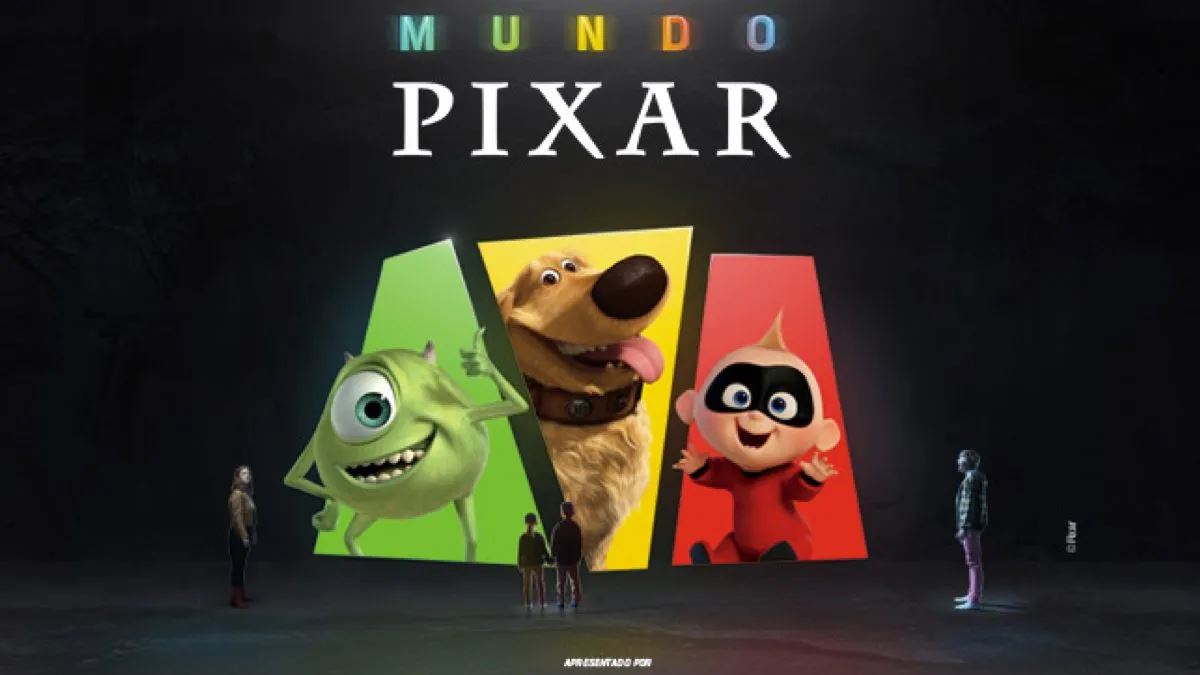 'Mundo Pixar' Chega em SP no Shopping Eldorado em Julho