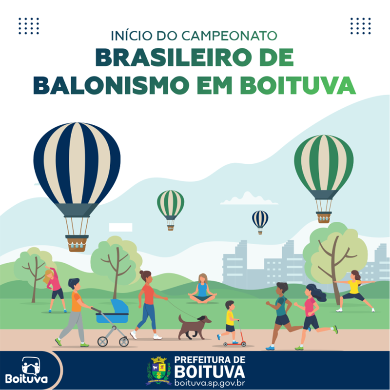 Já chegou o 35º Campeonato Brasileiro de Balonismo em Boituva!