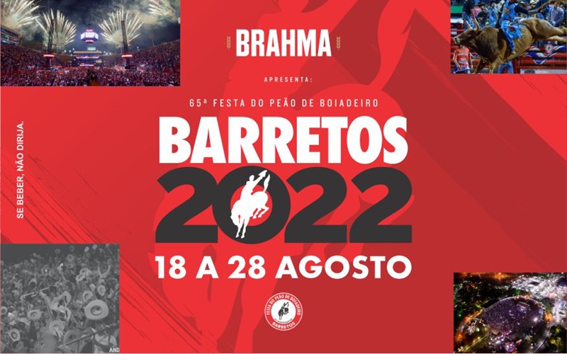 Vai começar em Barretos a 65ª Festa do Peão de Boiadeiro 2022!