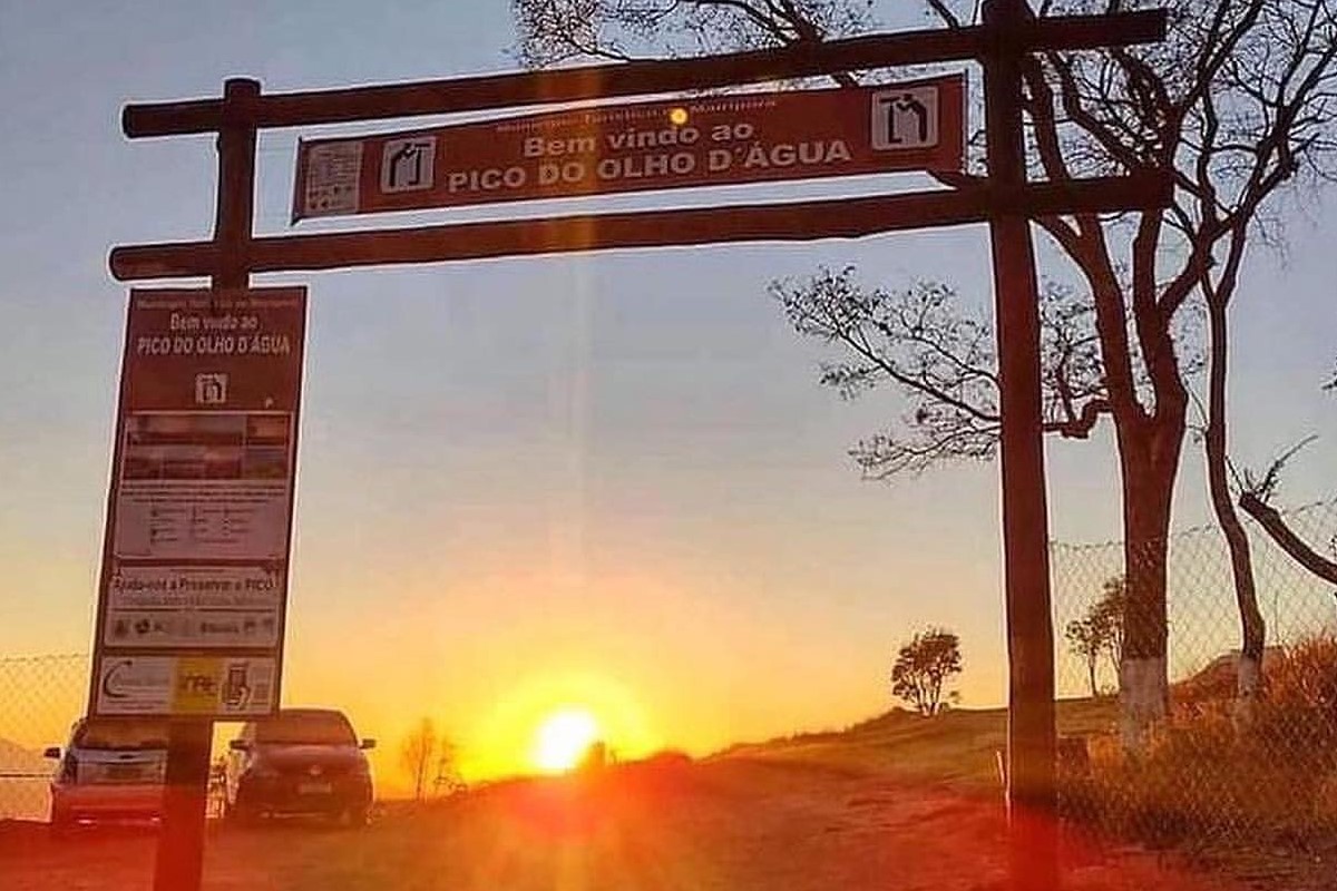 A Linda Vista Do Pico Olho D'Agua em Mairiporã - SP