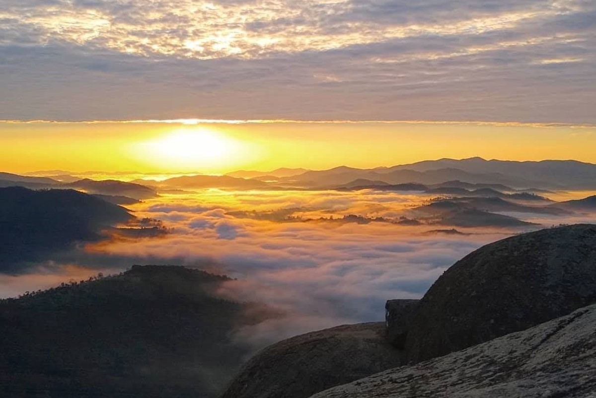 A Linda Vista Do Pico Olho D'Agua em Mairiporã - SP