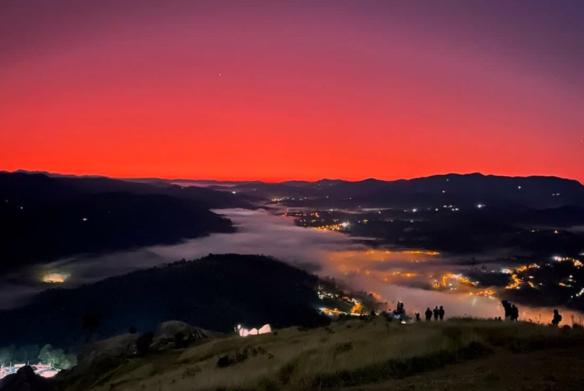 A Linda Vista Do Pico Olho D'Agua em Mairiporã - SP