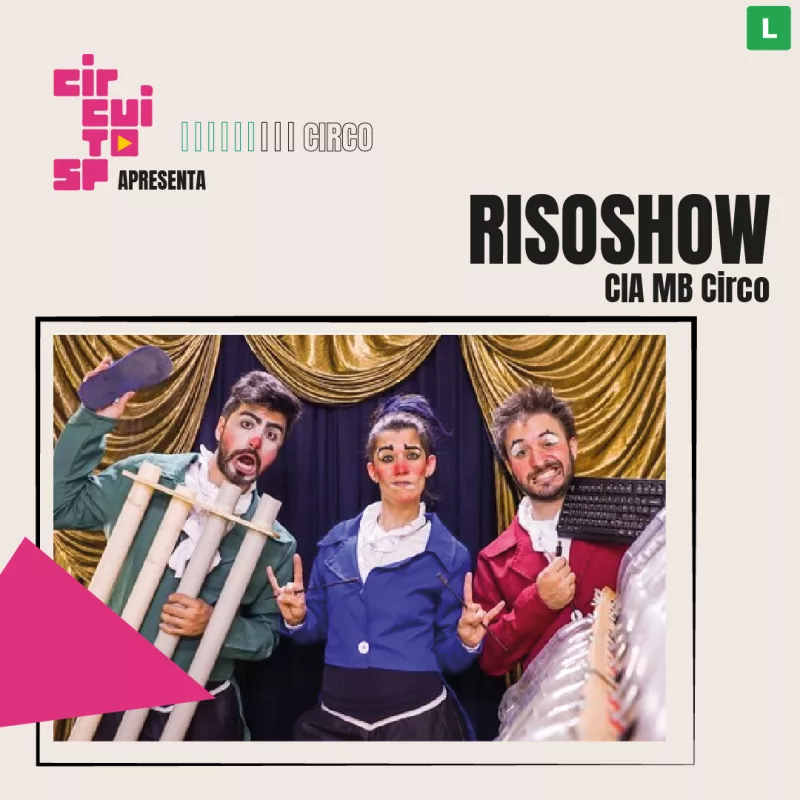 Vinhedo - ‘Risoshow’ tem apresentação gratuita no Teatro Municipal de Vinhedo!