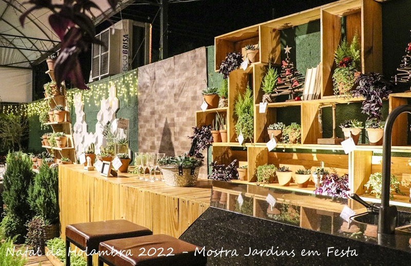 Já começaram as preparações do Natal de Holambra 2022!