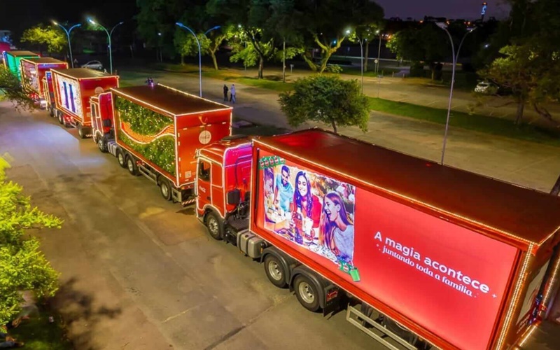 Jundiaí – Já está confirmada a Caravana iluminada da Coca-Cola para o dia 19!