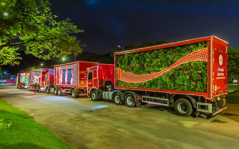 Jundiaí – Já está confirmada a Caravana iluminada da Coca-Cola para o dia 19!