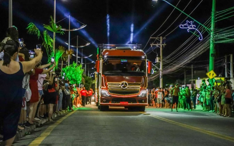 Jundiaí – Já está confirmada a Caravana iluminada da Coca-Cola para o dia 19!
