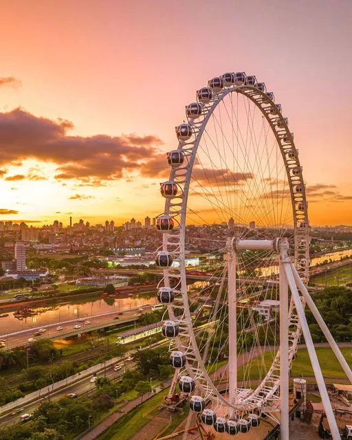 Roda-Gigante de São Paulo Será Inaugurada dia 9 de Dezembro 
