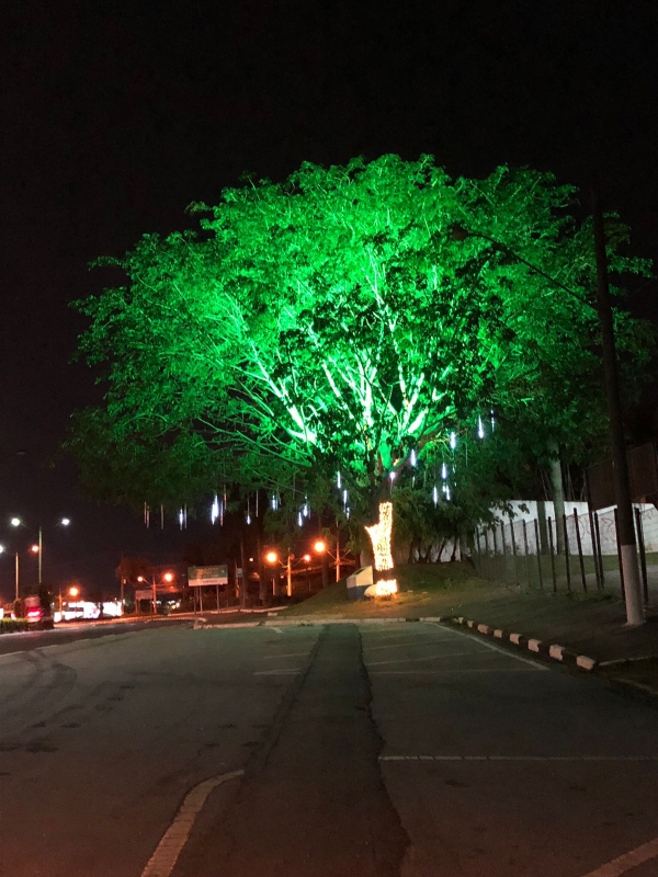 Papai Noel já chegou em Vinhedo na Praça Sant’Ana!