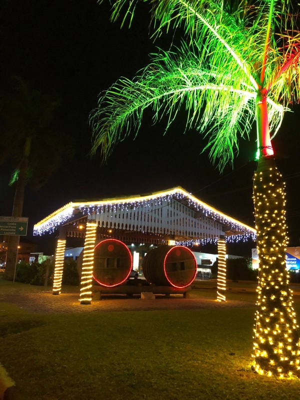 Papai Noel já chegou em Vinhedo na Praça Sant’Ana!