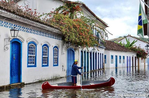 Curiosidade Sobre a Maré Alta de Paraty - RJ