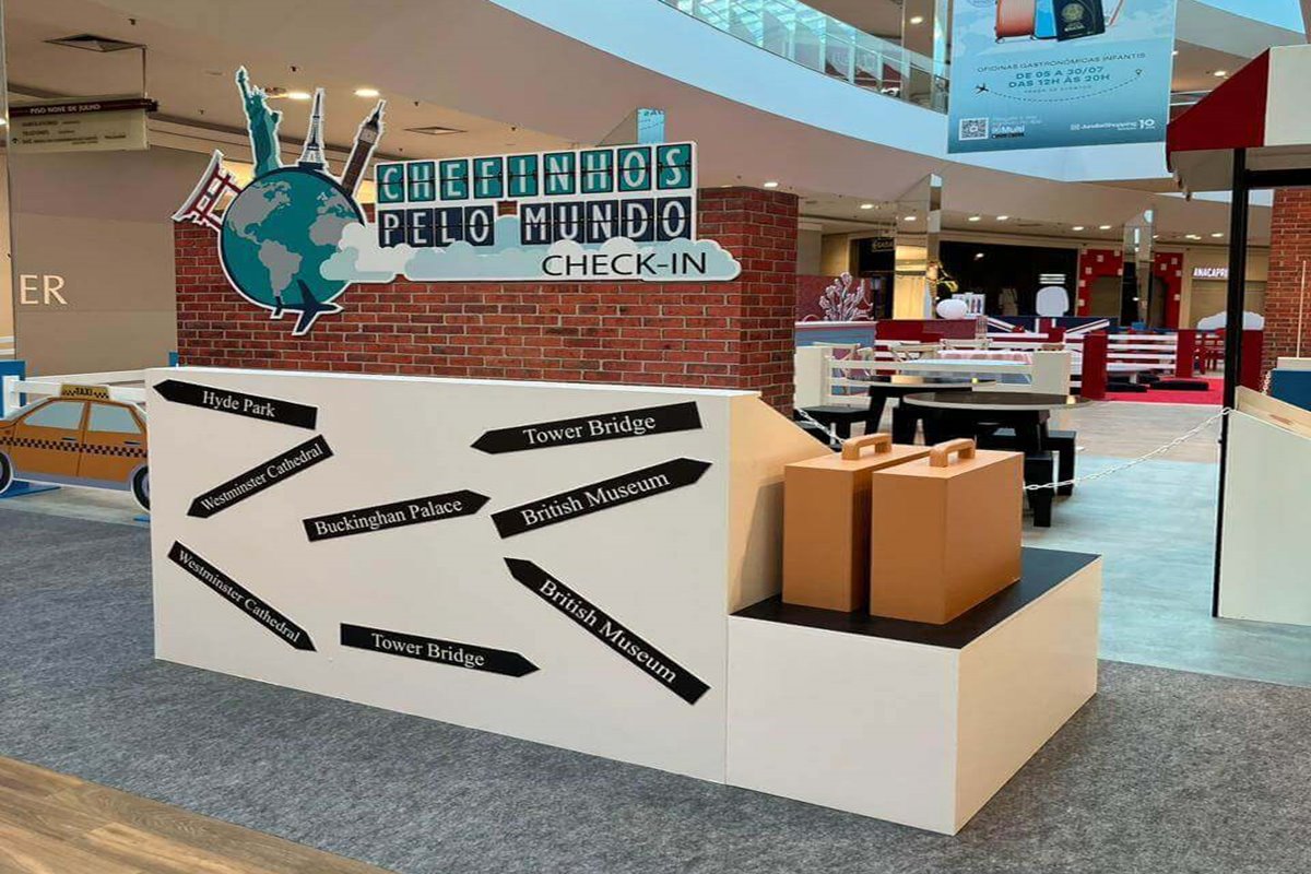 Jundiaí: ‘Chefinhos pelo Mundo’ terá atrações para crianças no JundiaíShopping