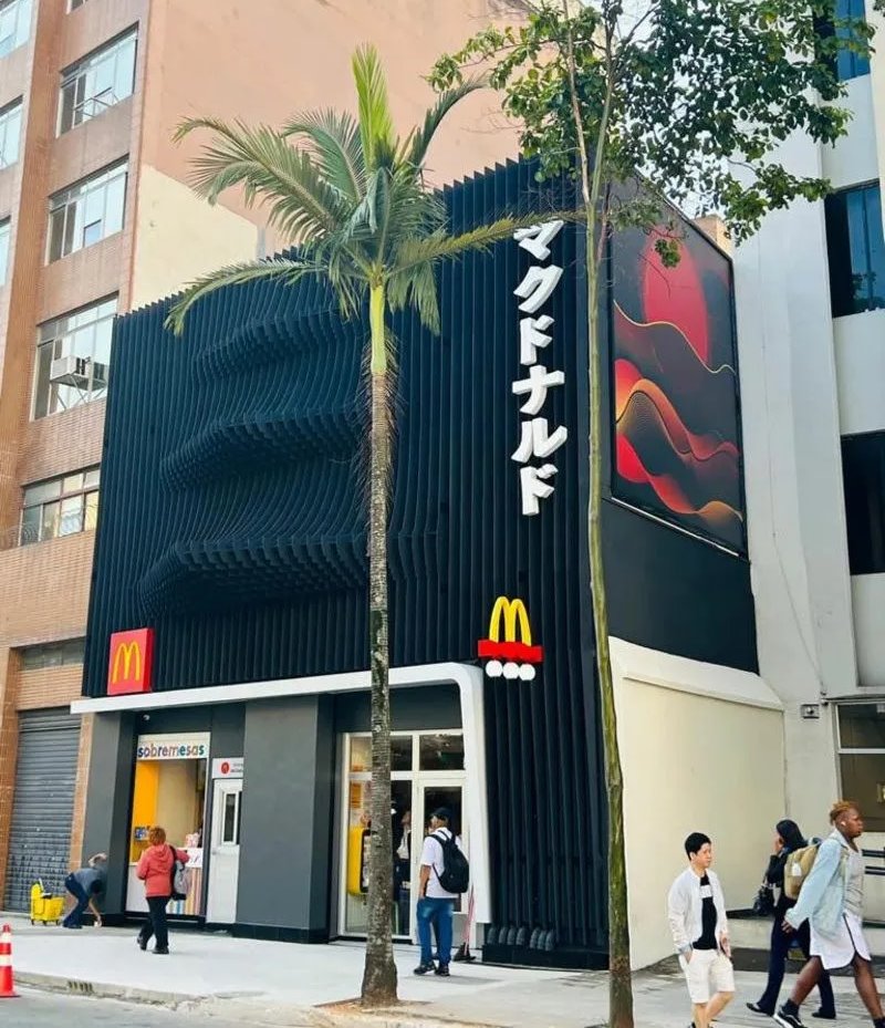 São Paulo: McDonald’s inaugura restaurante temático japonês no bairro Liberdade