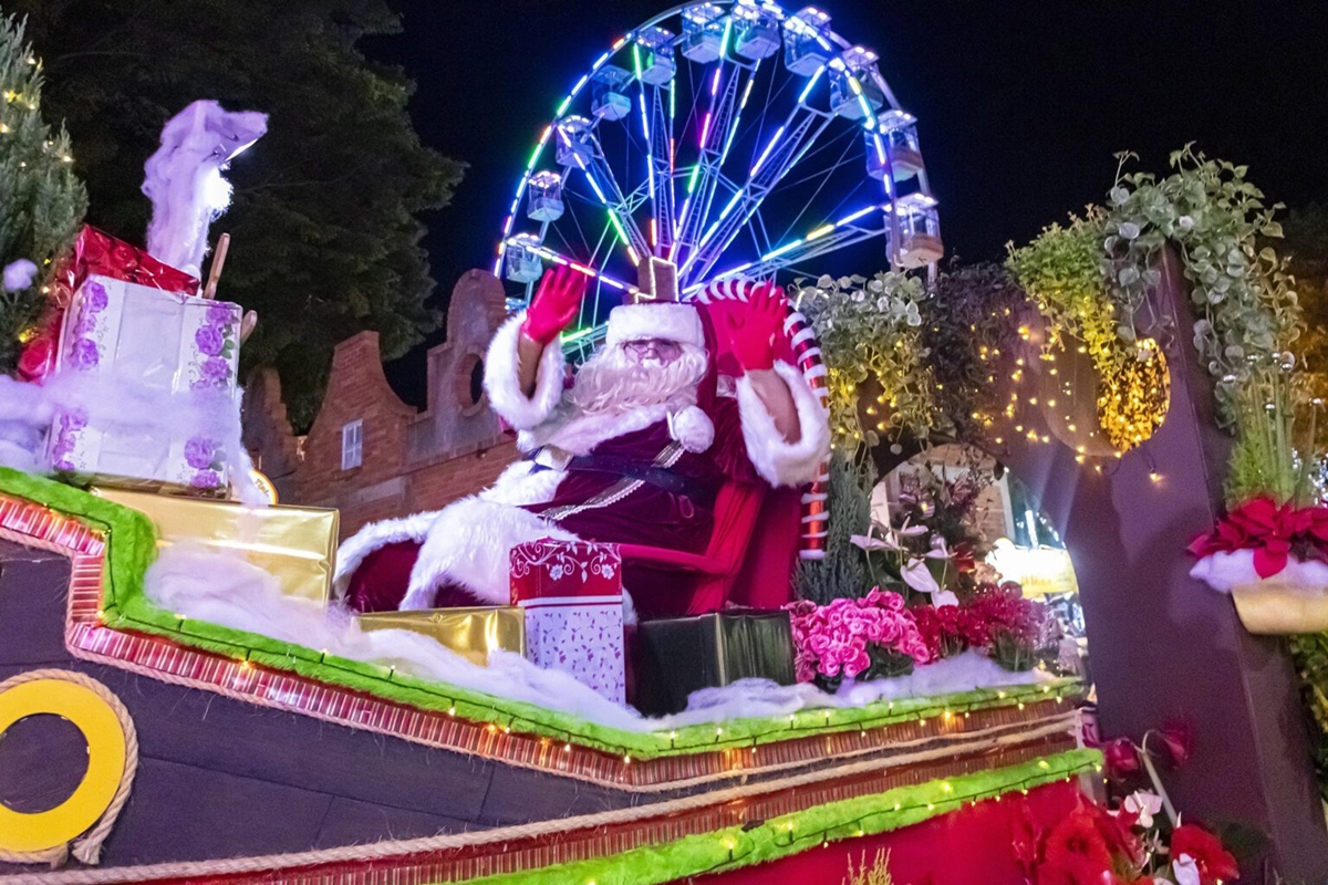 Natal das Luzes, Flores e Sabores: Evento no Parque da Expoflora em Holambra