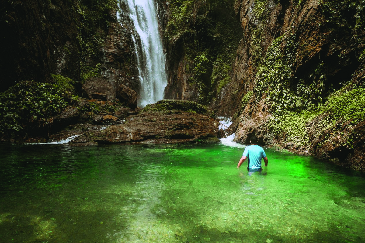 Cachoeira Queda de Meu Deus - Eldorado - SP