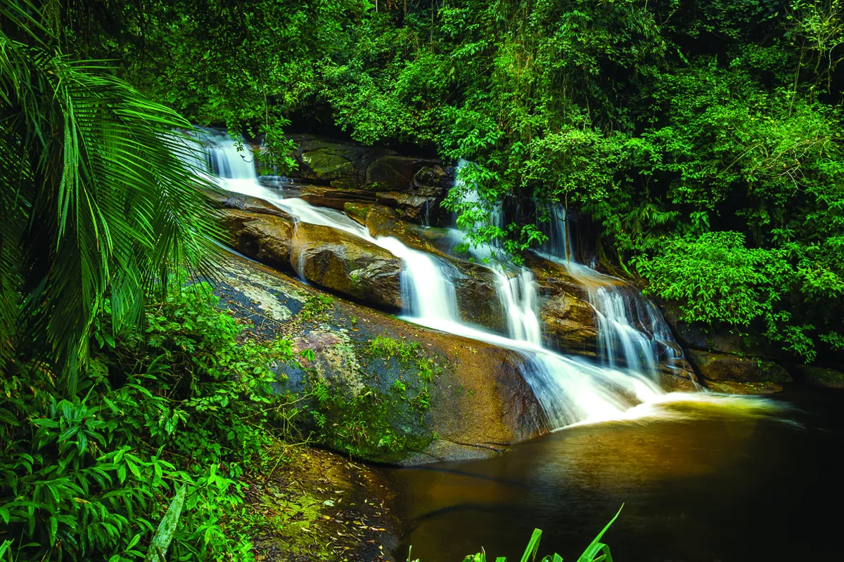 Cachoeira da Pedra Branca em Salesópolis