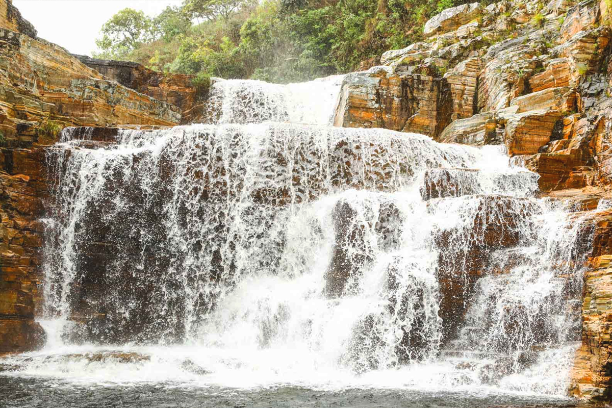 Cachoeira Cascatinha em Águas da Prata - SP