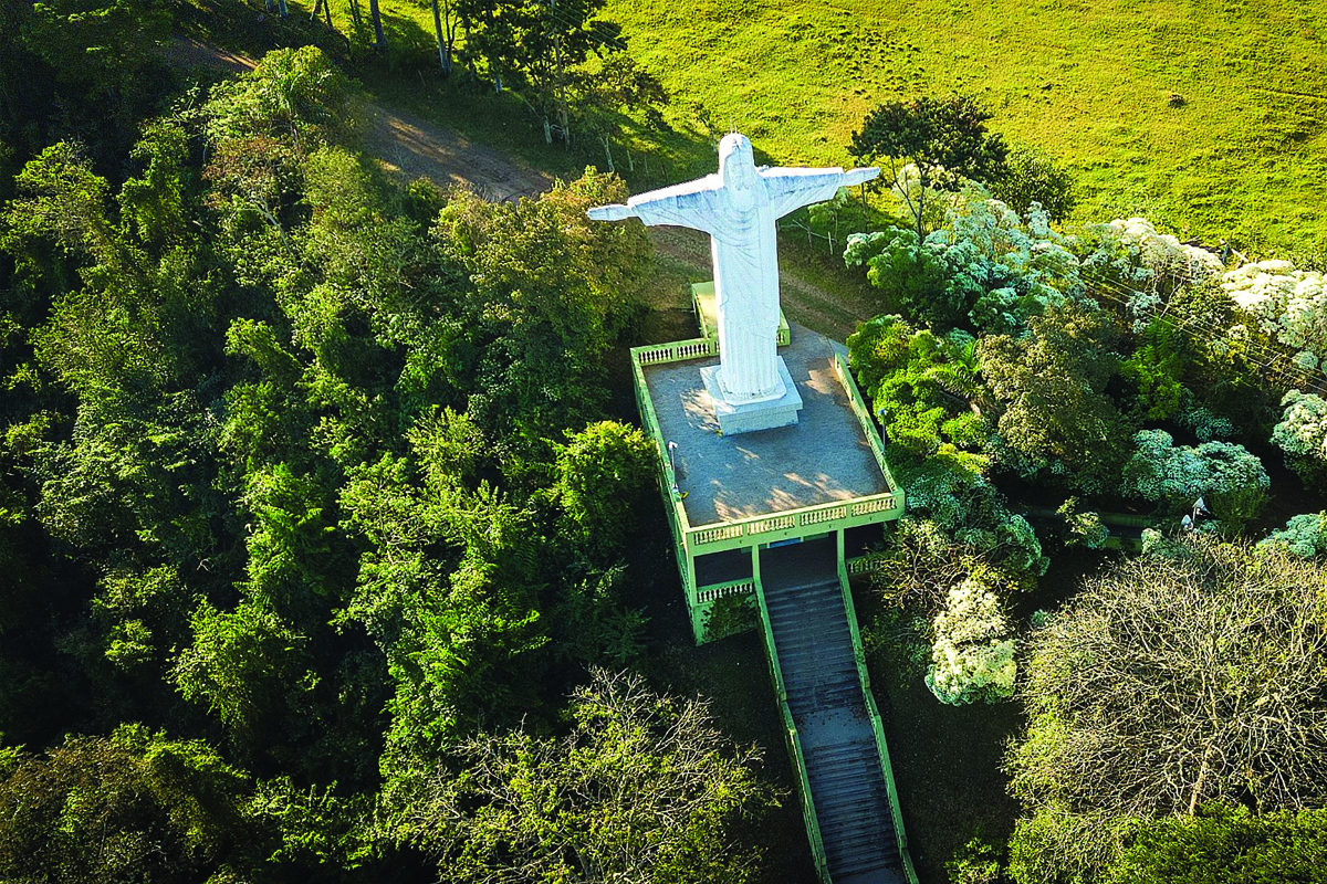 Parque Turistico Aureliano Esteves (Cristo) - São Pedro - SP