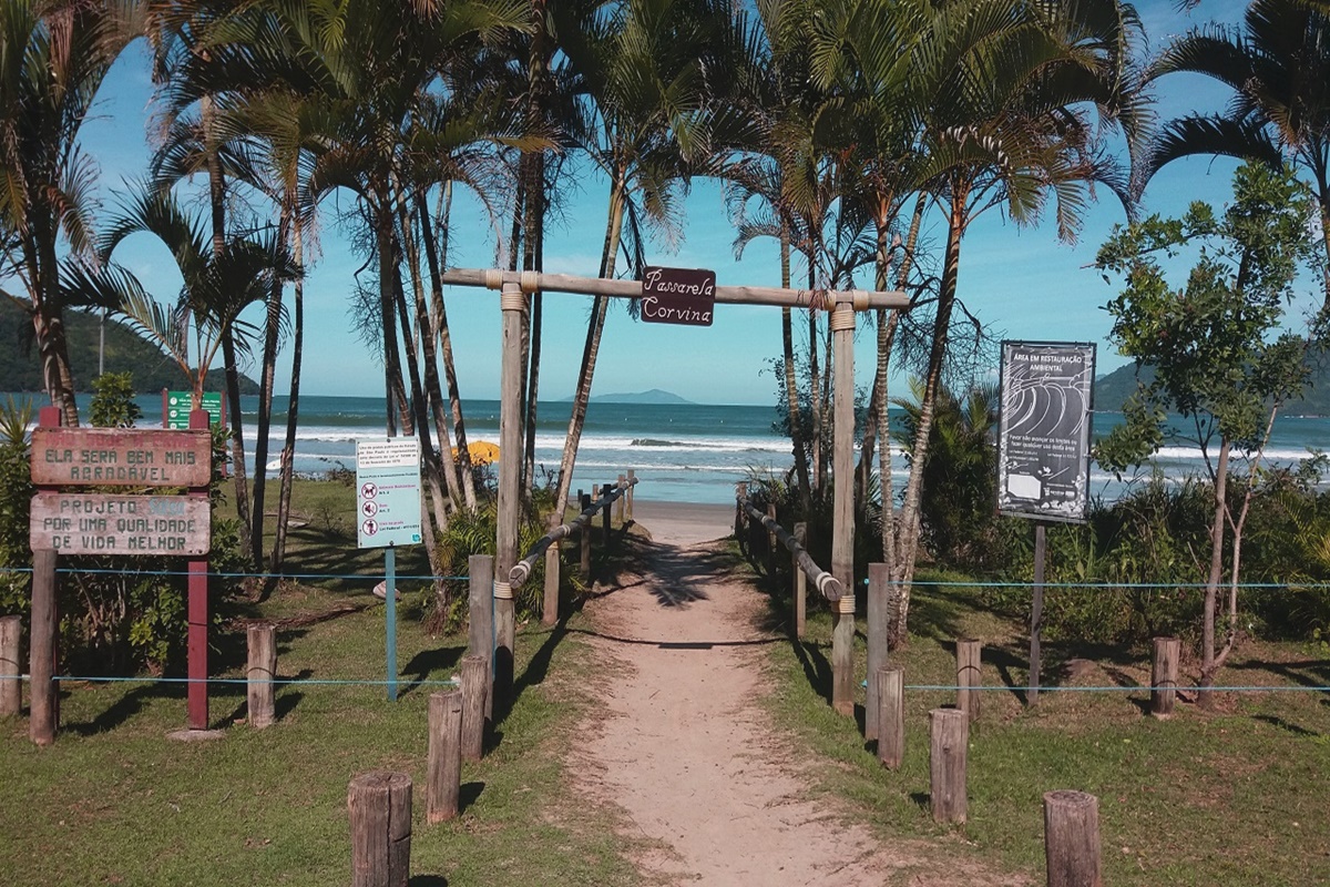 Praia da Lagoinha em Ubatuba