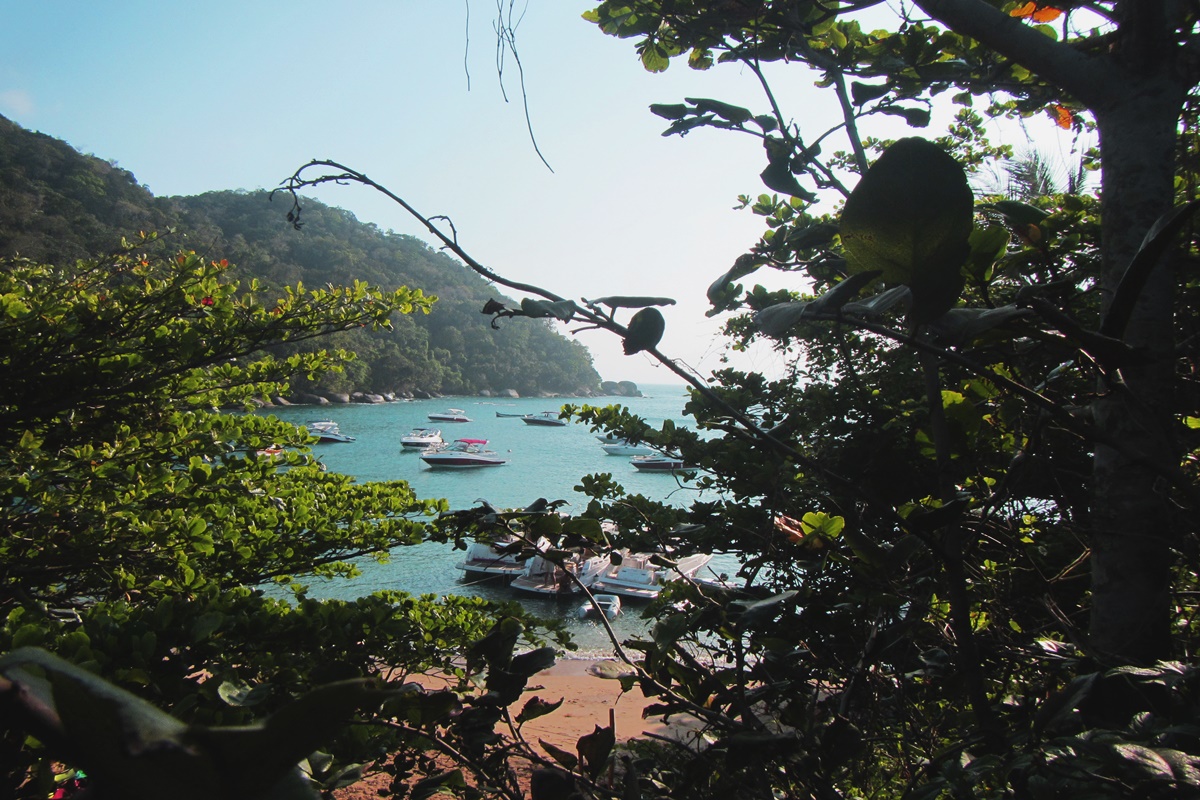 Praia do Saco do Eustáquio em Ilhabela