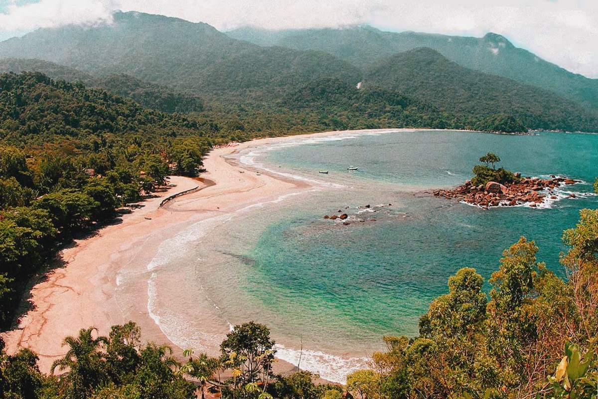 Praia do Bonete em Ilhabela