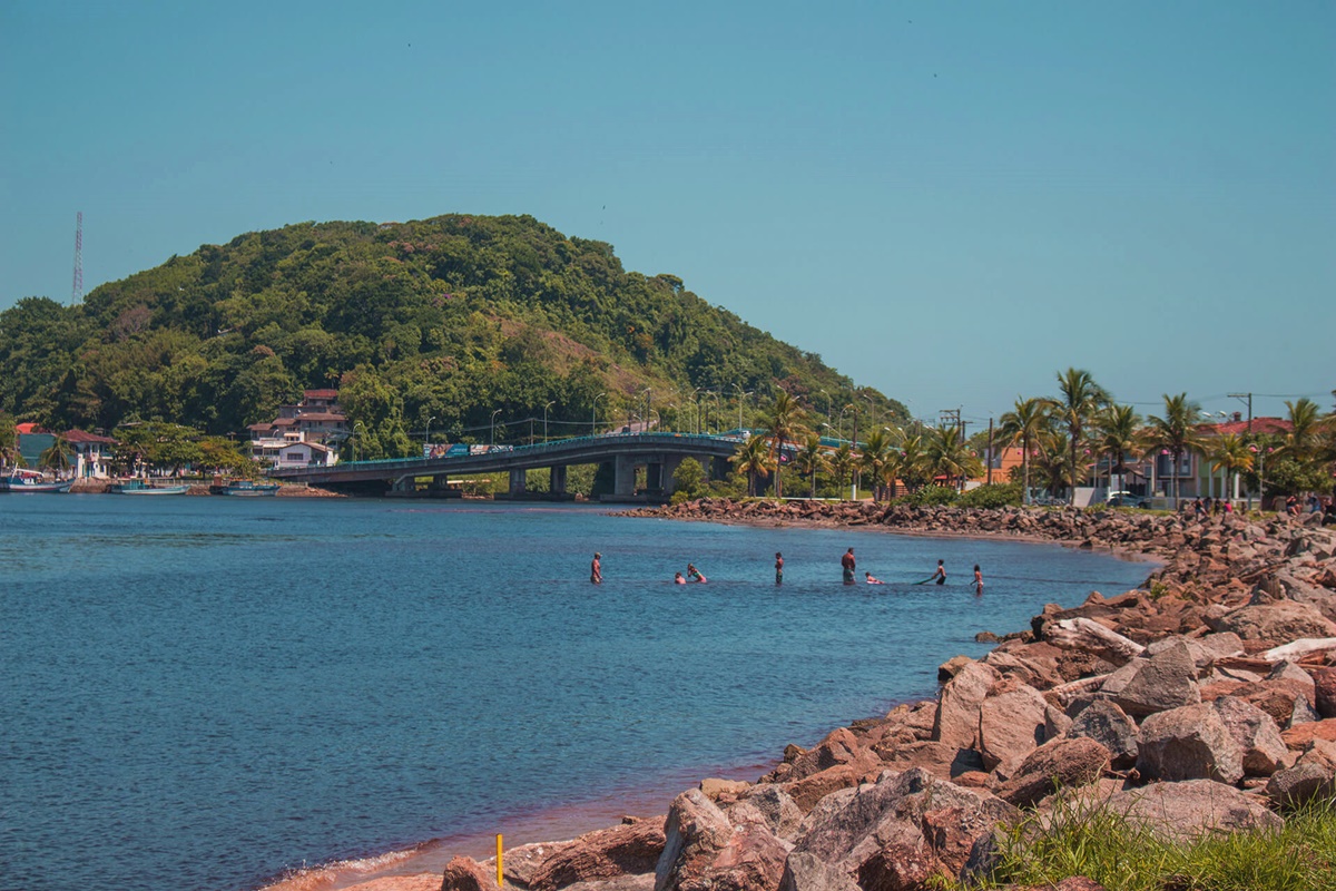 Praia do Tombo em Itanhaém