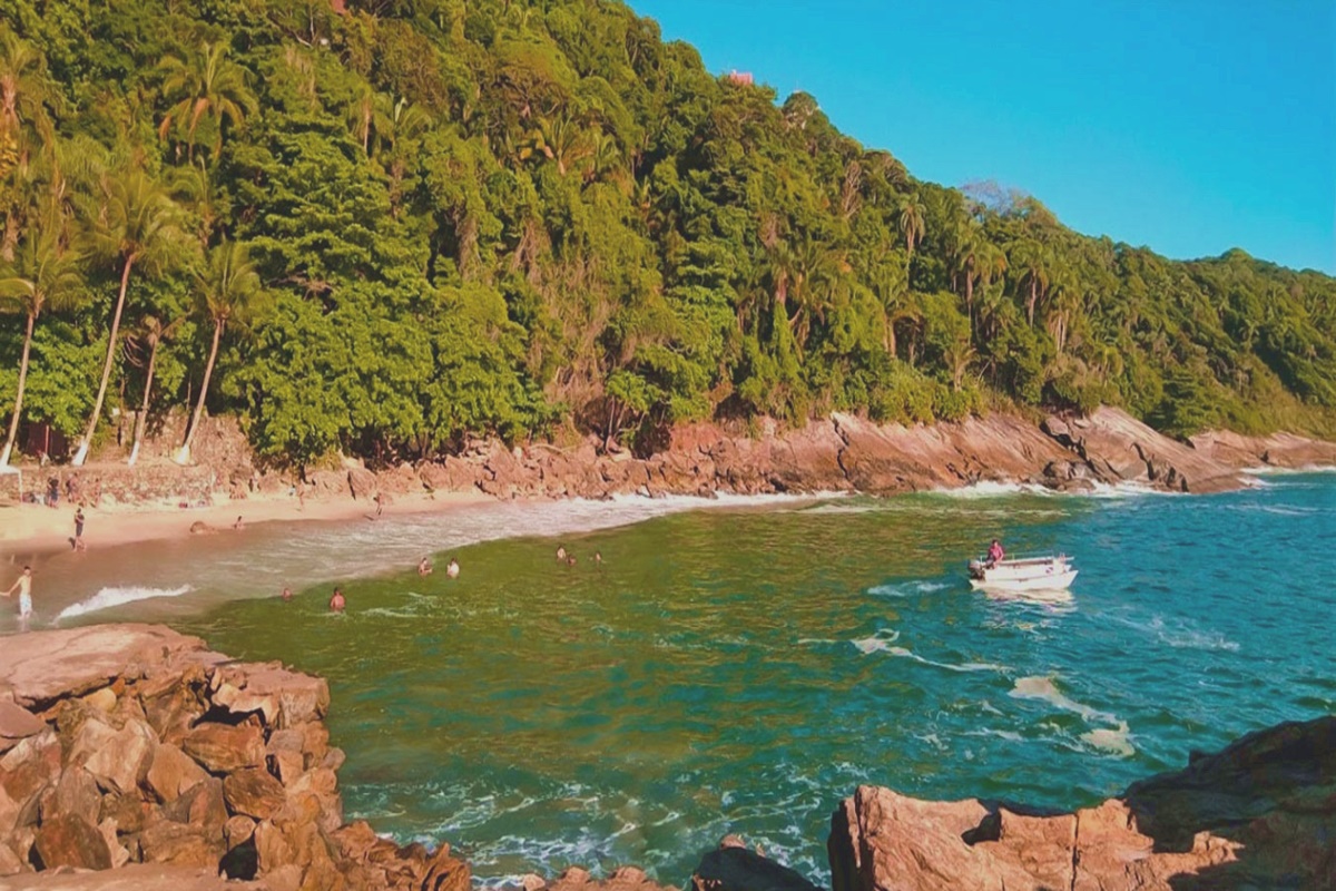 Praia do Bueno em Guarujá